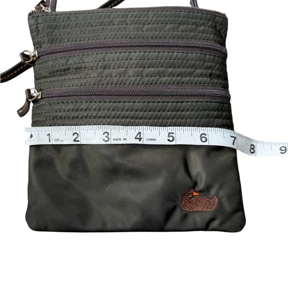 Dooney & Bourke Green  Crossbody‎ Nylon Handbag Excellent Condition